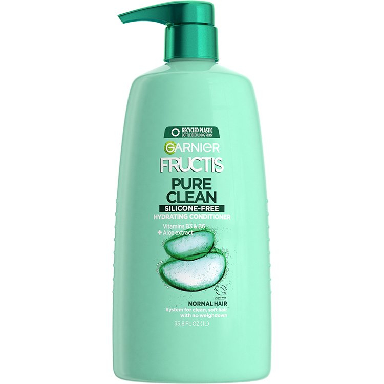 Fructis Pure Clean Conditioner 33.8 floz front